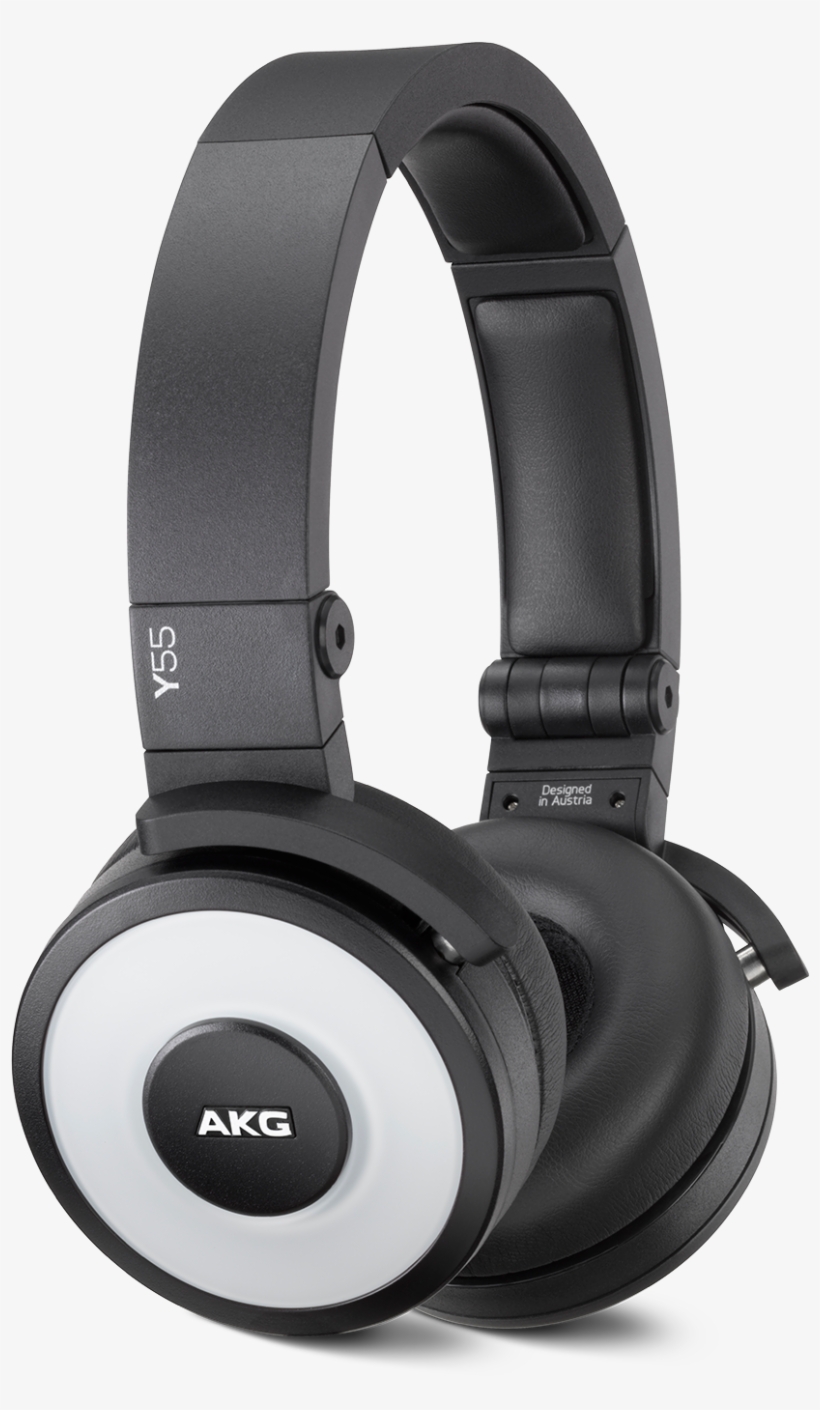 Akg Y55 Headphones - Akg Y55 Dj Headphones (black), transparent png #2168518