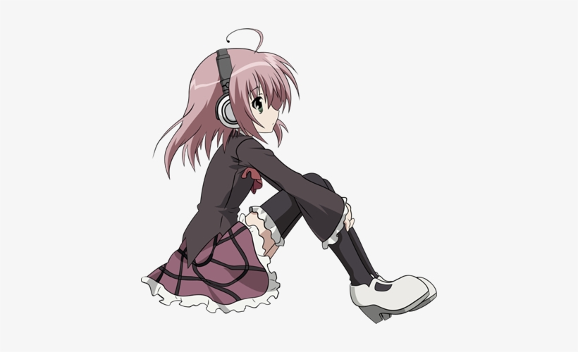 Anime Headphones Png - Anime Girl Headphones Png, transparent png #2168519