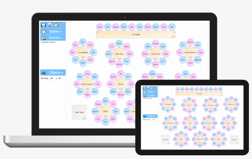 Toptableplanner Laptop Ipad - Computer And Ipad Png, transparent png #2168731