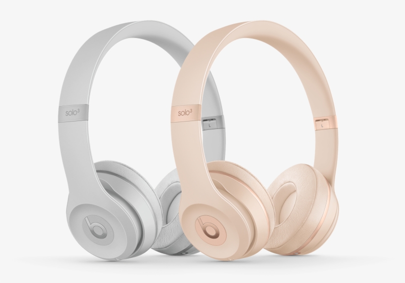 Beats Mixr - Beats Solo3 On-ear Bluetooth Headphones - Matt Silver, transparent png #2168759