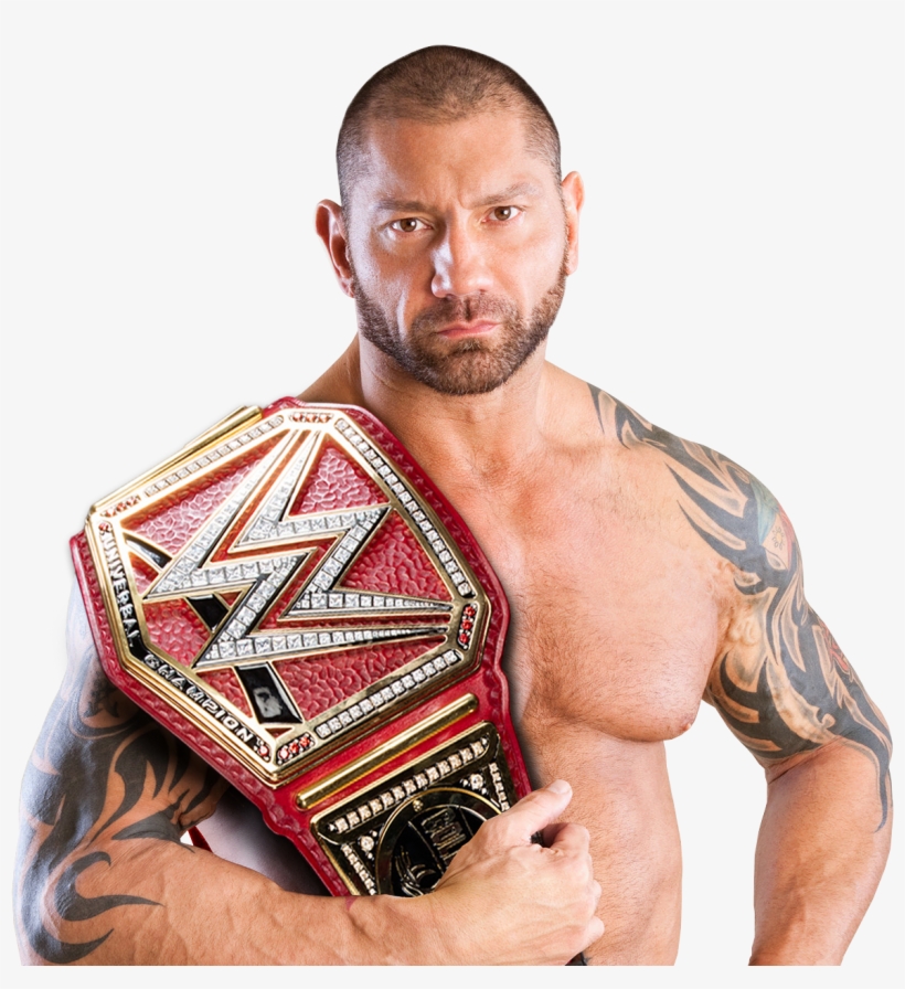 Batista - Batista Wwe Champion Png, transparent png #2168907