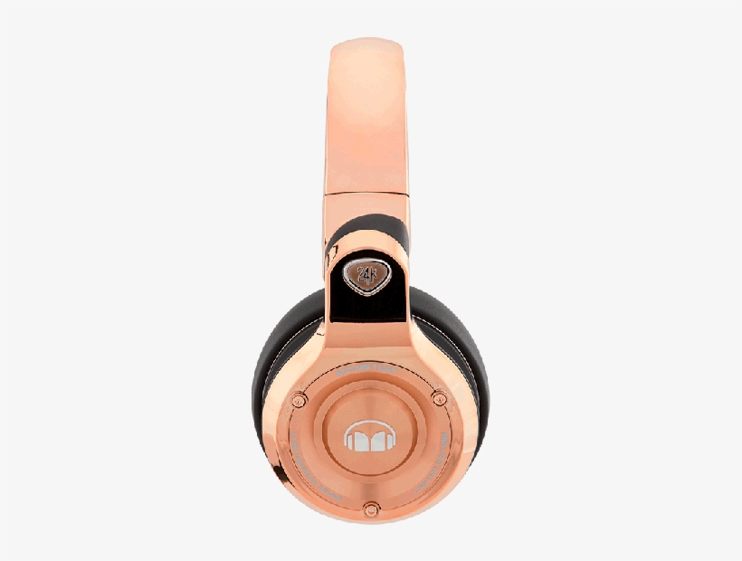 Monster 24k Over-ear Dj Headphones - Monster 24k Over-ear Headphones - Rose Gold, transparent png #2169033