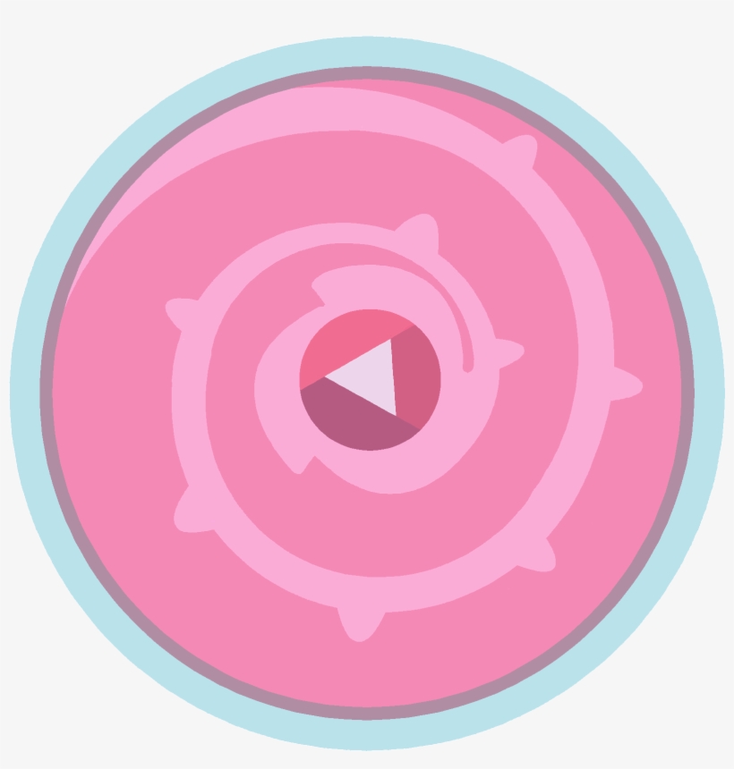 Steven's Shield Png - Steven Universe Rose Shield, transparent png #2169084