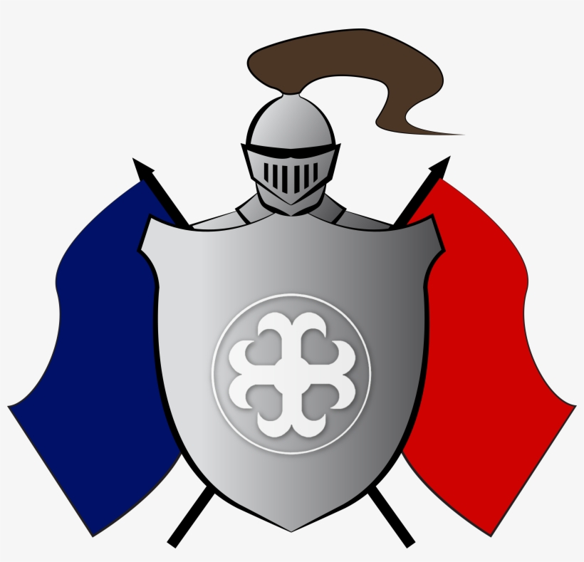 Repelling Clip Shield - Letran Knights Logo Png, transparent png #2169219