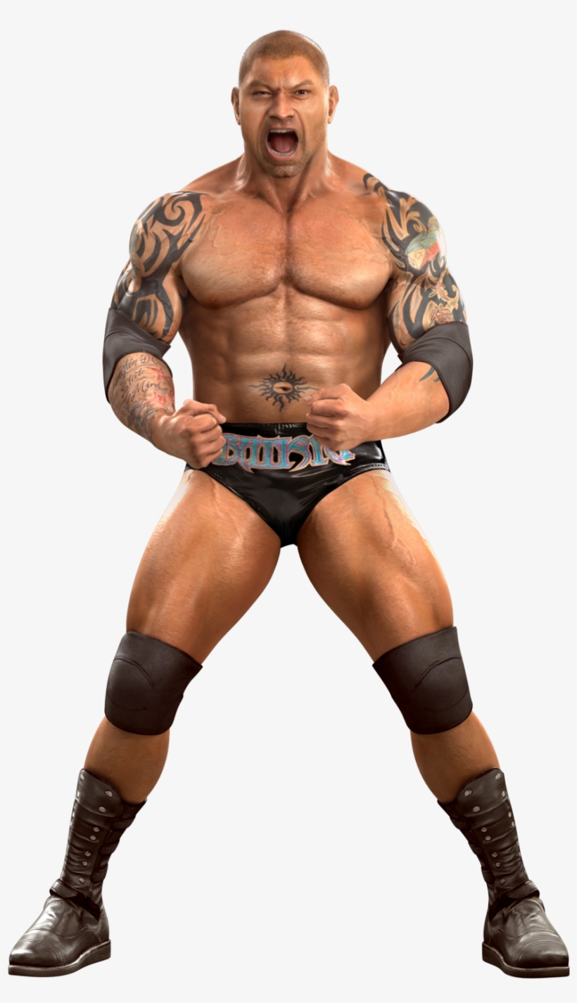 Batista Svr2011 Render - Smackdown Vs Raw 2011 Batista, transparent png #2169391