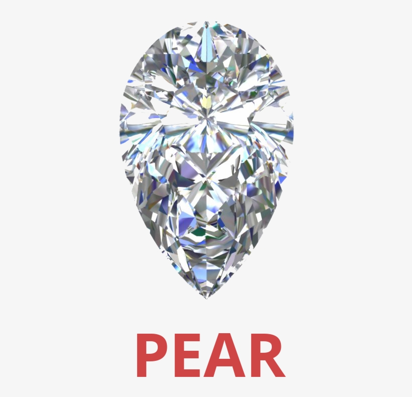 Pear Cut Diamond - Diamond Cut, transparent png #2169445