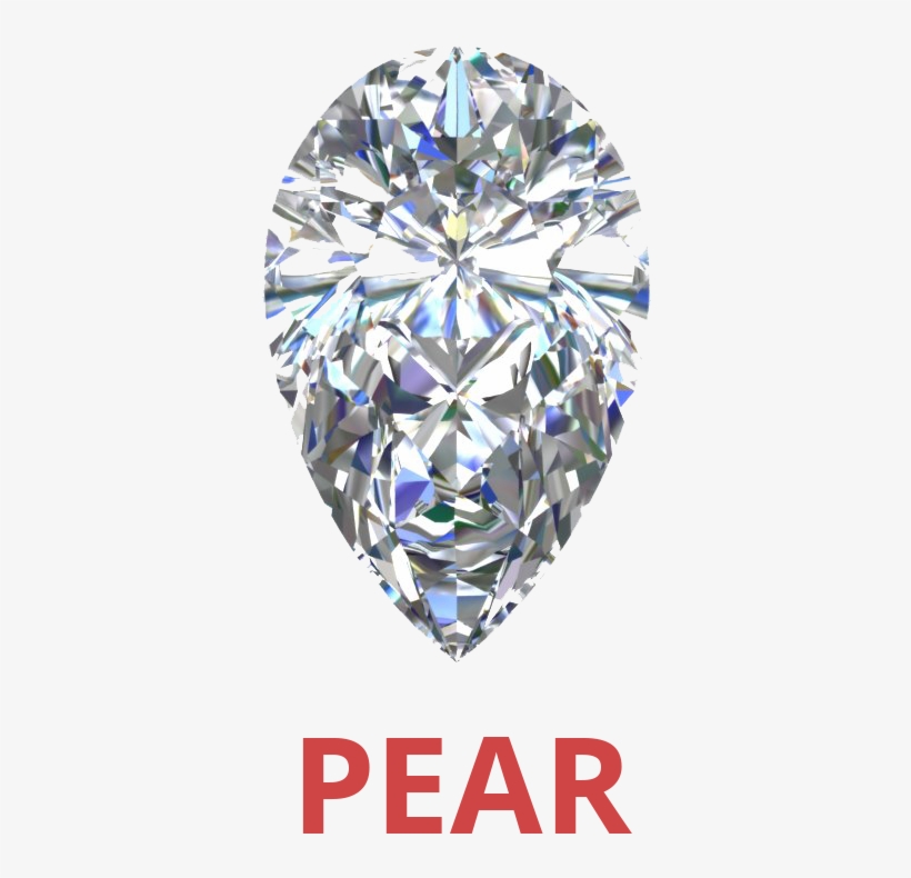Pear Cut Diamond - Diamond Cut, transparent png #2169445