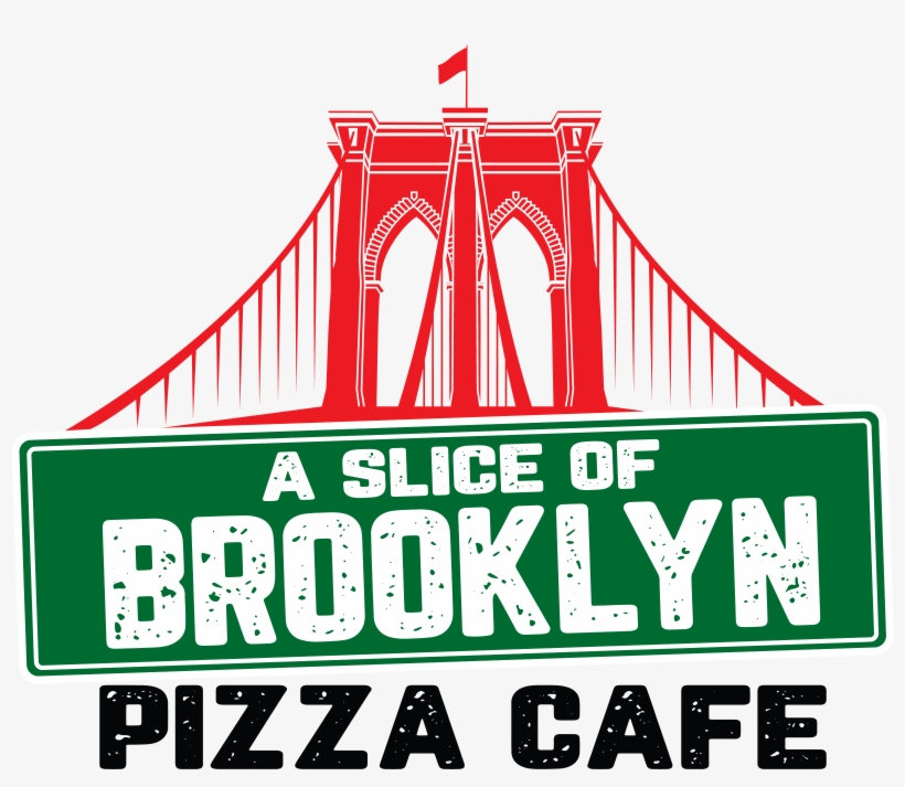 A Slice Of Brooklyn Pizza Cafe - Brooklyn Pizza Downtown, transparent png #2169558