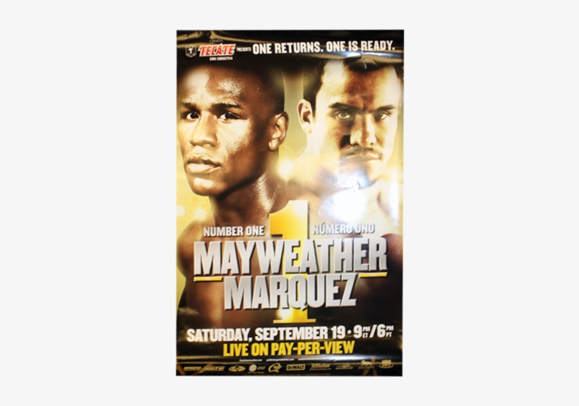 Golden Boy Mayweather Vs - Mayweather Vs Marquez, transparent png #2169645