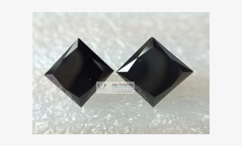 00 Carat Aaa Quality Natural Princess Shape Loose Black - Fancy Shape Black Diamond, transparent png #2169748