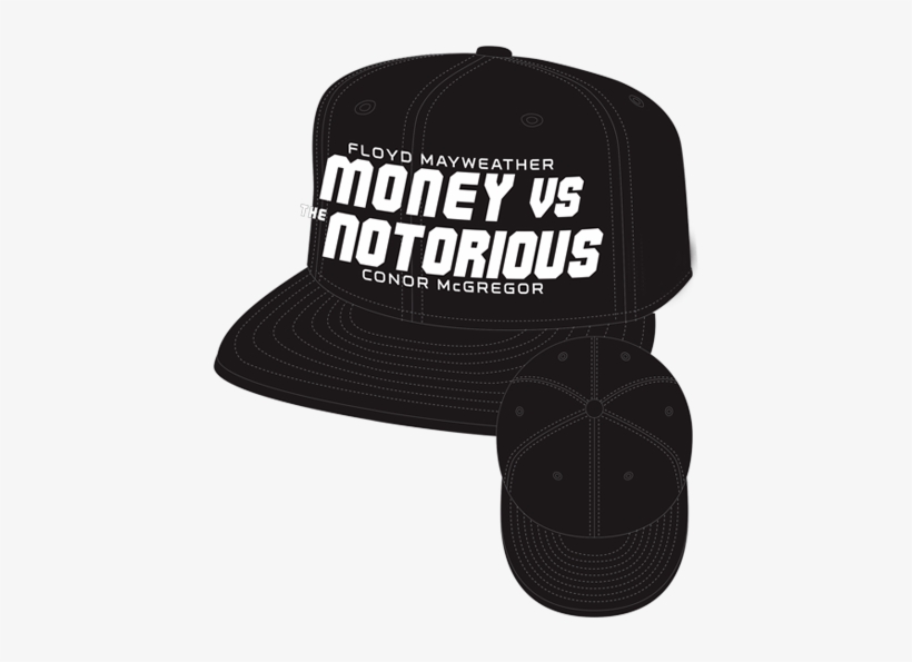 Mayweather Vs Mcgregor Dueling Snapback Cap - Cap Black, transparent png #2169848