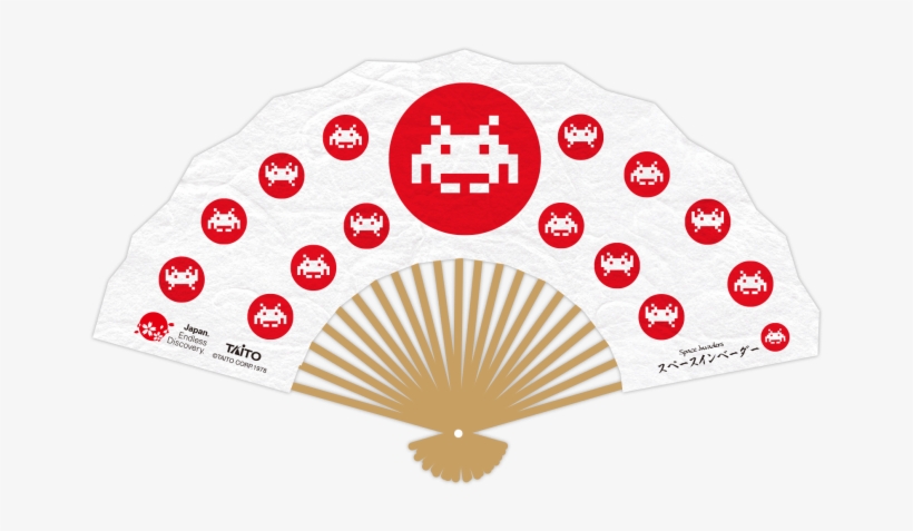 Original Space Invaders® Folding Fans - Coveroo Space Invader Design On A Black Iphone 5s /, transparent png #2170412