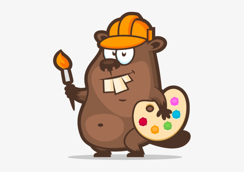 Big Beaver Hero - Cartoon, transparent png #2170488