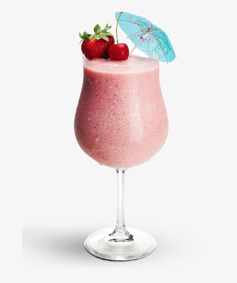 Strawberry Frappachata - Strawberry Juice Glass Png, transparent png #2170740
