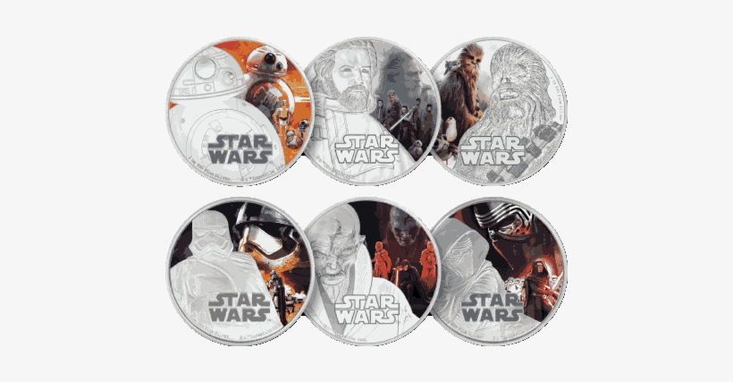 Premium Sets Of 6 Star Wars Characters - Star Wars, transparent png #2171449