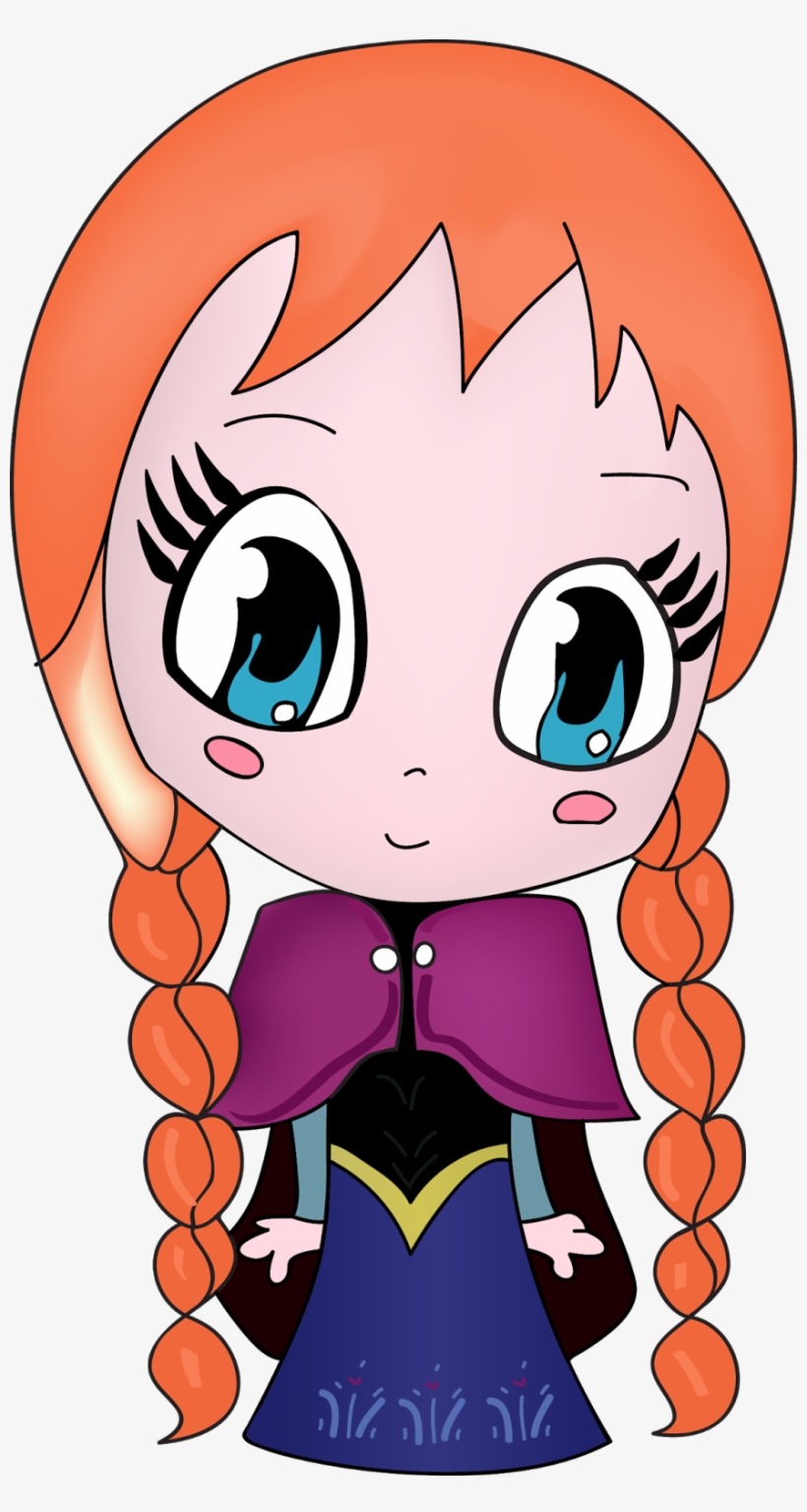 Collection Of Free Anna Drawing Chibi Download On Ubisafe - Drawing, transparent png #2171505