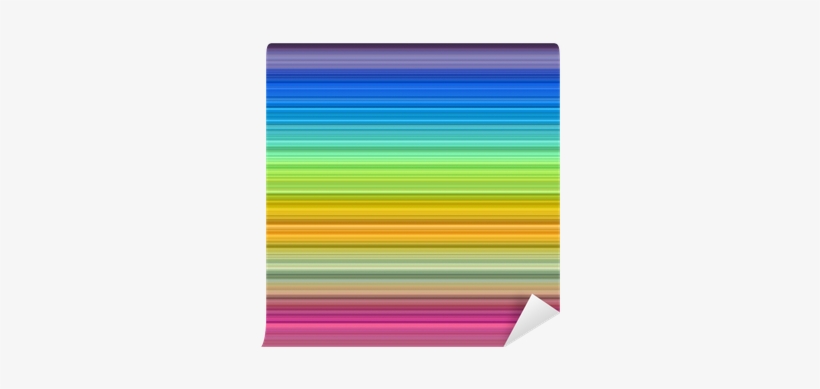 Rainbow Colors Abstract Horizontal Lines Background - Cobalt Blue, transparent png #2171662
