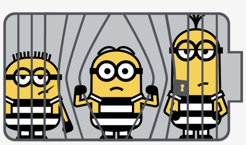 Minion In Prison, transparent png #2172322