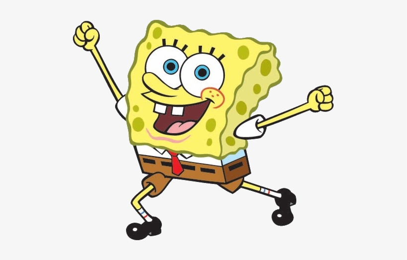 Spongebob Squarepants - Famous French Cartoons Characters, transparent png #2172426