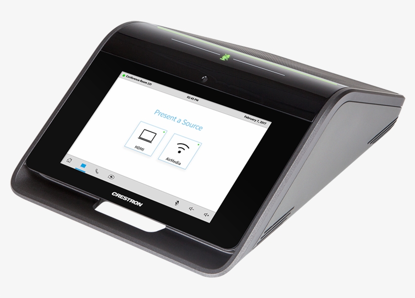 Mercury™ - Crestron Mercury Tabletop Conference System, transparent png #2172460