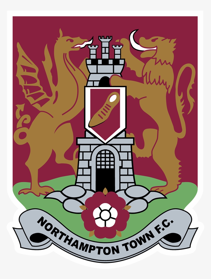 Northampton Town Fc - Northampton Town Fc Badge, transparent png #2172693