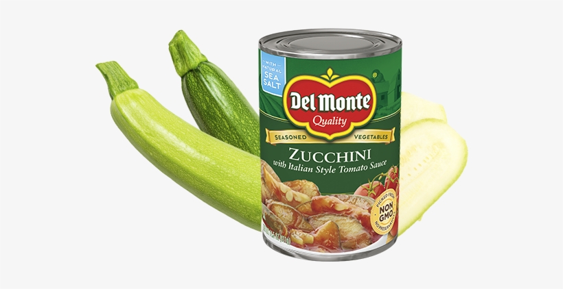 Zucchini With Italian Style Tomato Sauce - Del Monte Savory Green Beans With Mushrooms - 14.5, transparent png #2173367