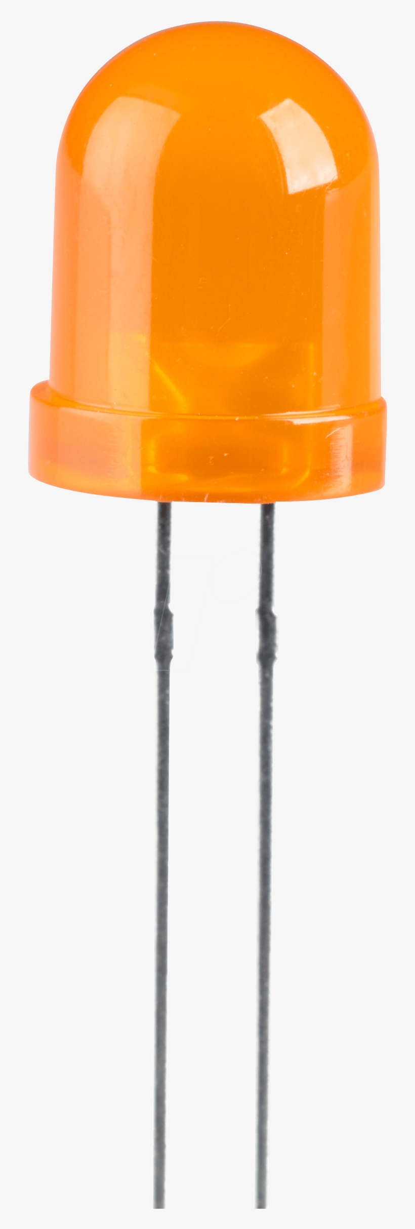 Led, 8 Mm, Diffused, Orange Kingbright L-793ed - Bellini, transparent png #2173422