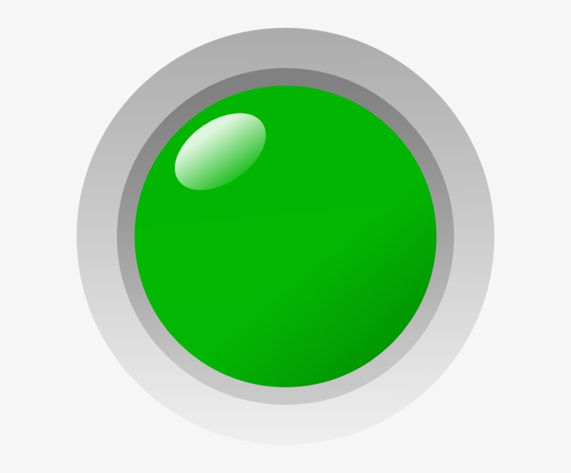 Small - Green Led On Off, transparent png #2173622