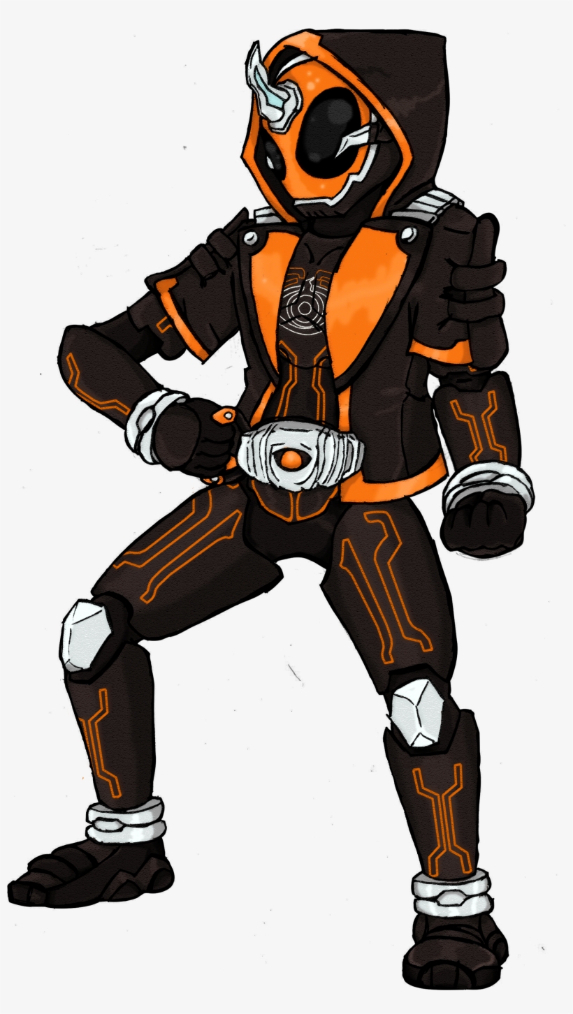 3 Drawing Ghost Rider Clipart Free Library - Kamen Rider Ghost Png, transparent png #2173830