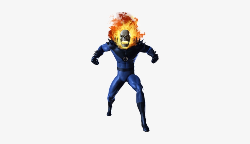 Ghost Rider - Marvel Fantastic Four Ghost Rider, transparent png #2173947
