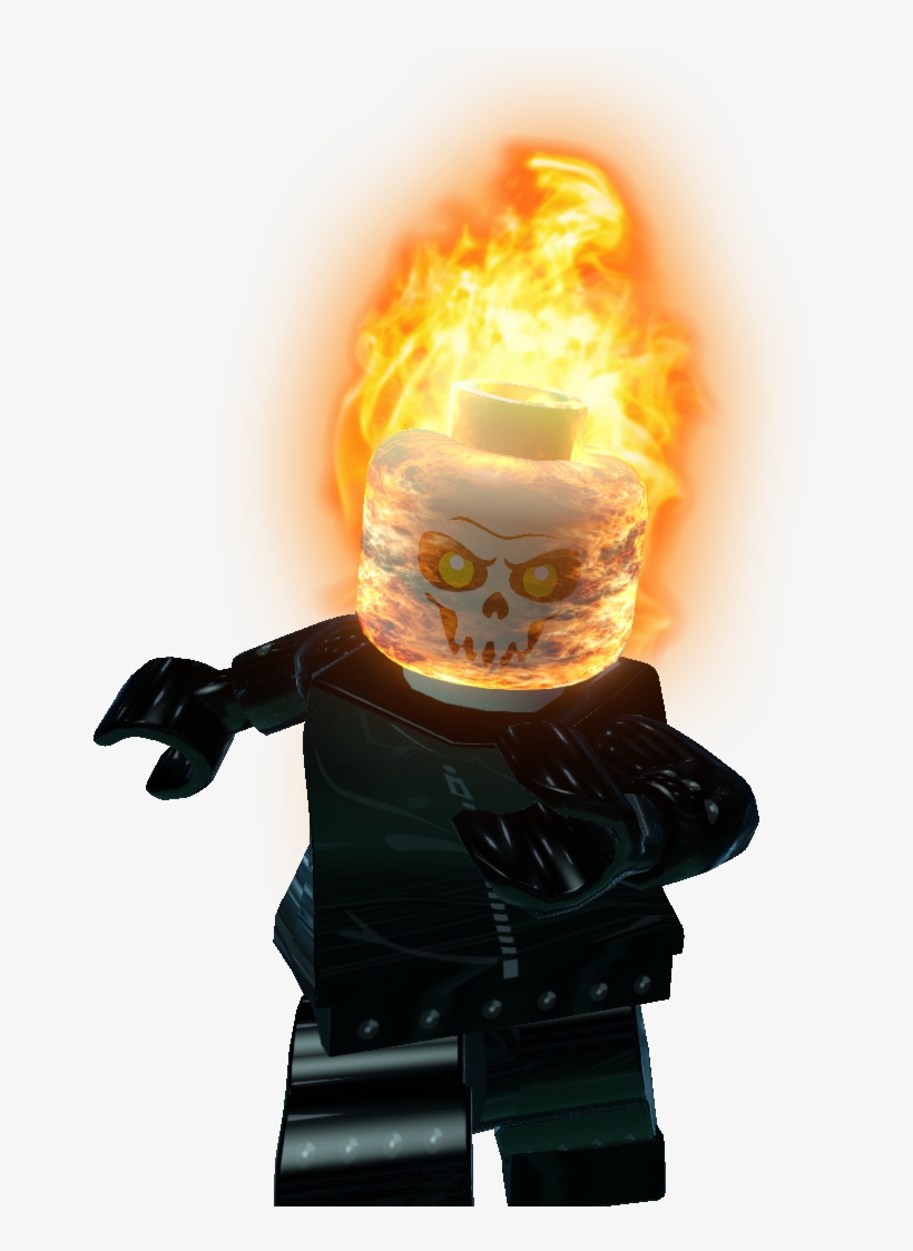 Lego - Ghost Rider Lego Marvel, transparent png #2173994