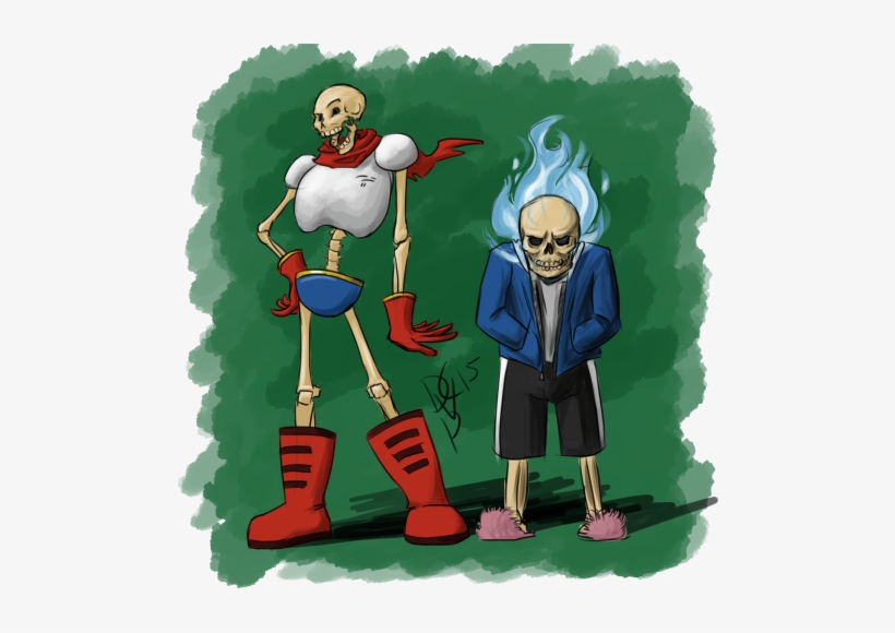 5 - Underswap Ghost Papyrus, transparent png #2173995