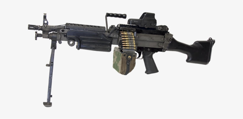 Saw M249 Fully Automatic - F89 Minimi Light Support Weapon, transparent png #2174011