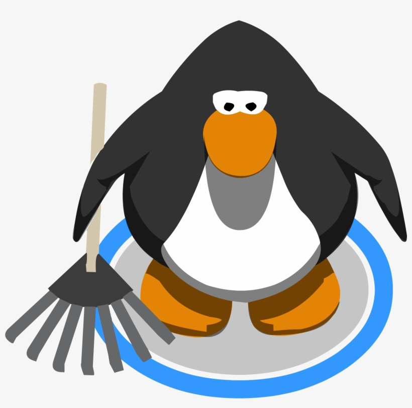 Gardening Rake Ig - Red Penguin Club Penguin, transparent png #2174019