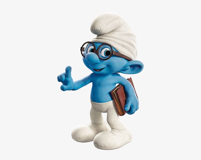 Brainy Smurfmovie - Imagenes Del Pitufo Tontin, transparent png #2174422