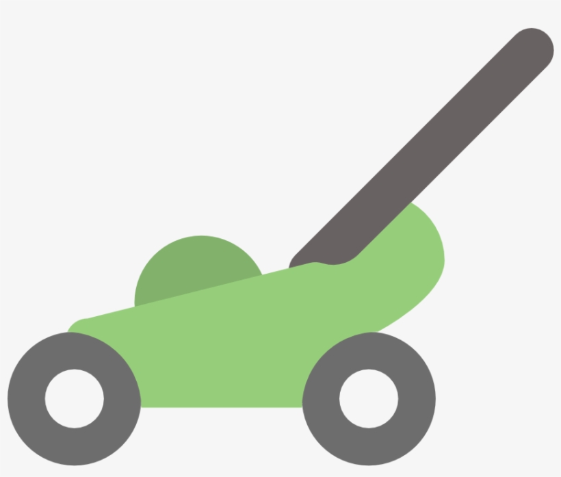 Lawn Clipart Gardening Service - Lawn Mower Icon Transparent, transparent png #2174425