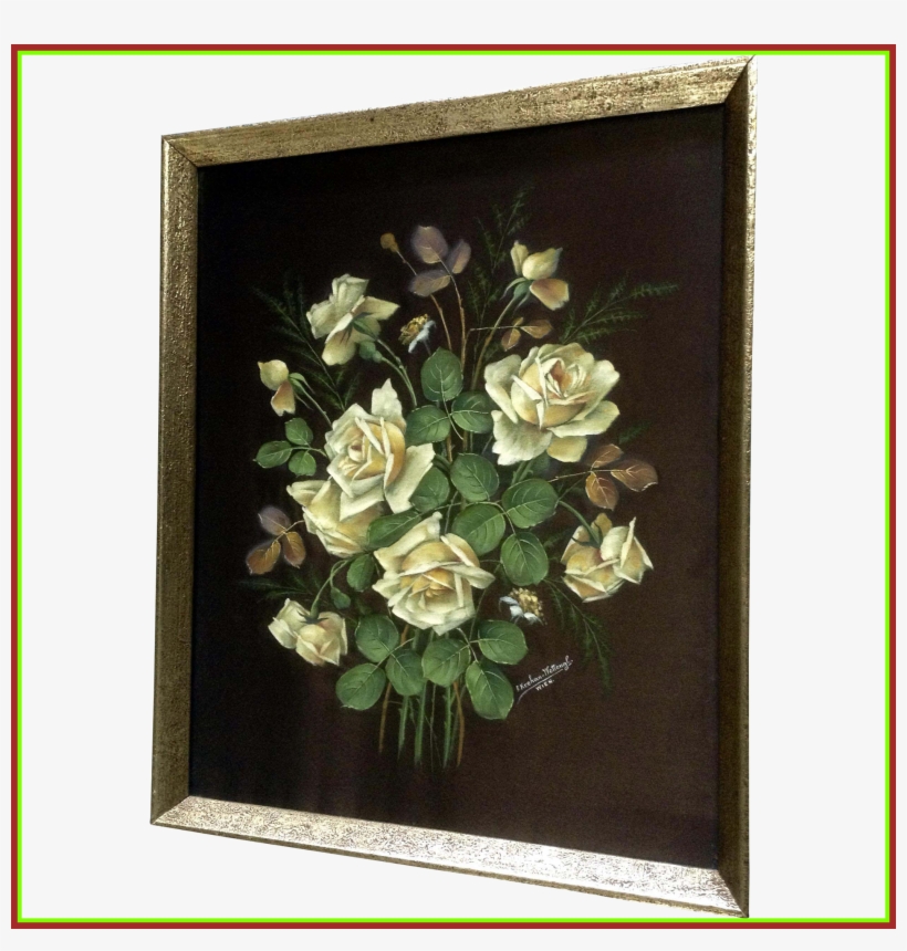 Unbelievable Krehan Wettengl Oil Painting On Silk Bouquet - Art, transparent png #2174784