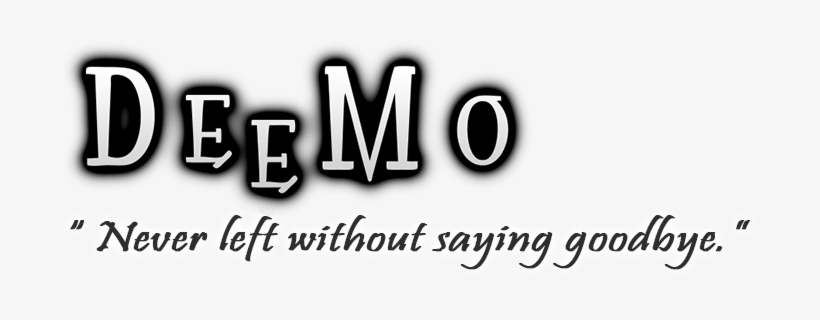 Deemo Is A Mystic Character Lives In Solitude, A Castle, - Deemo The Last Recital Logo, transparent png #2175722