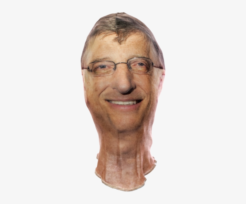Gates Mask - Bill Gates Head Png, transparent png #2175882