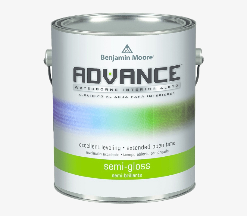 Advance® Interior Paint - Benjamin Moore Advance Waterborne Semi-gloss Paint, transparent png #2175989