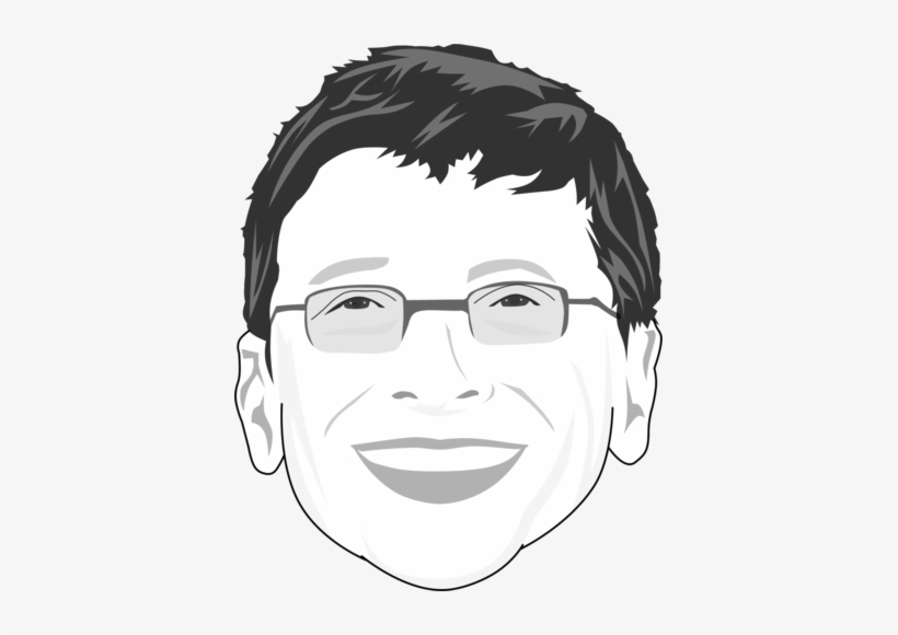 Bill Gates Caricate Of Bill Gates By Thecartoonist - Bill Gates Cartoon Png, transparent png #2175992