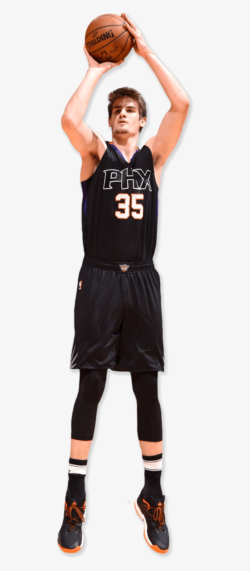 Suns Dragan Bender Jump Shot - Basketball, transparent png #2176011