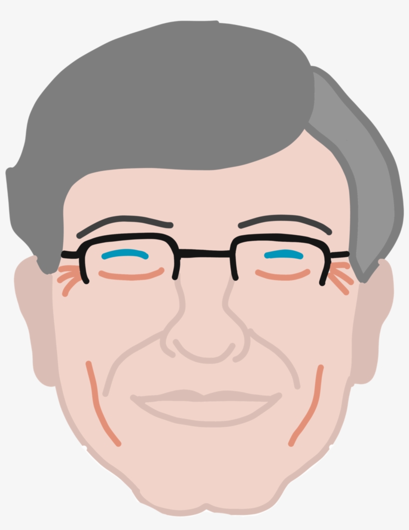 Bill Gates Dividend Intelligent Ine By Simply Safe - Cartoon, transparent png #2176031