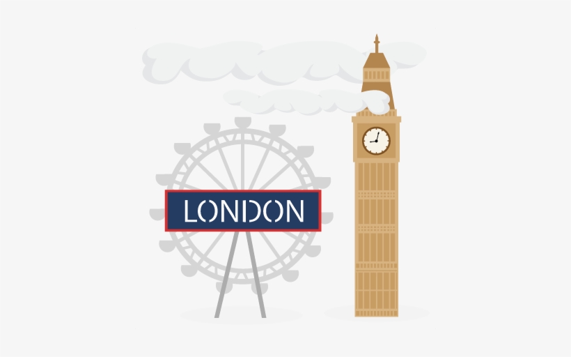 London Set Svg Scrapbook Cut File Cute Clipart Files - London Png Cute, transparent png #2176087