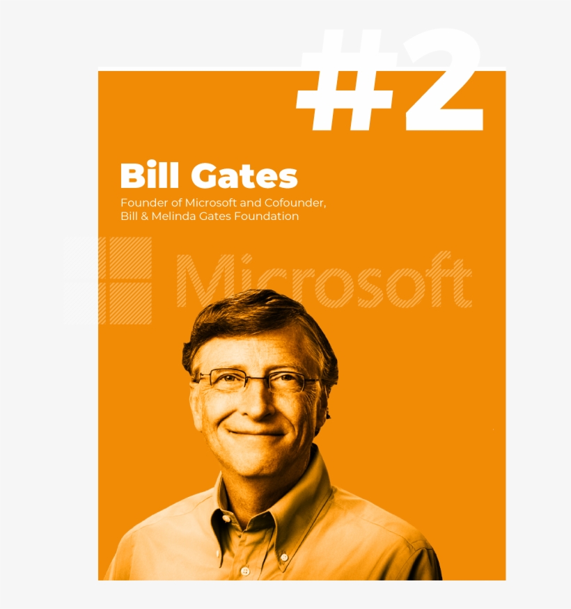 Bill Gates Bill Gates Net Worth £63 Billion - Plus Riche Du Niger, transparent png #2176265