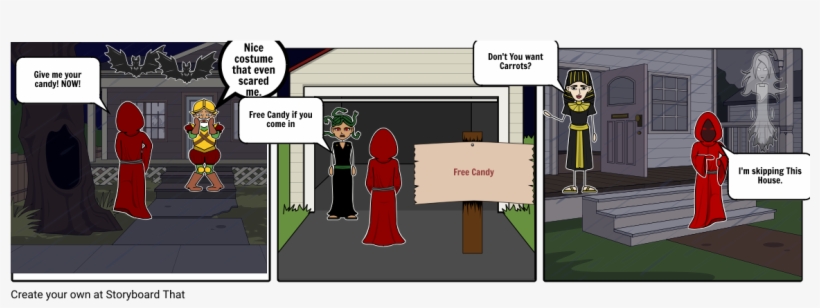 Trick Or Treat - Cartoon, transparent png #2176475