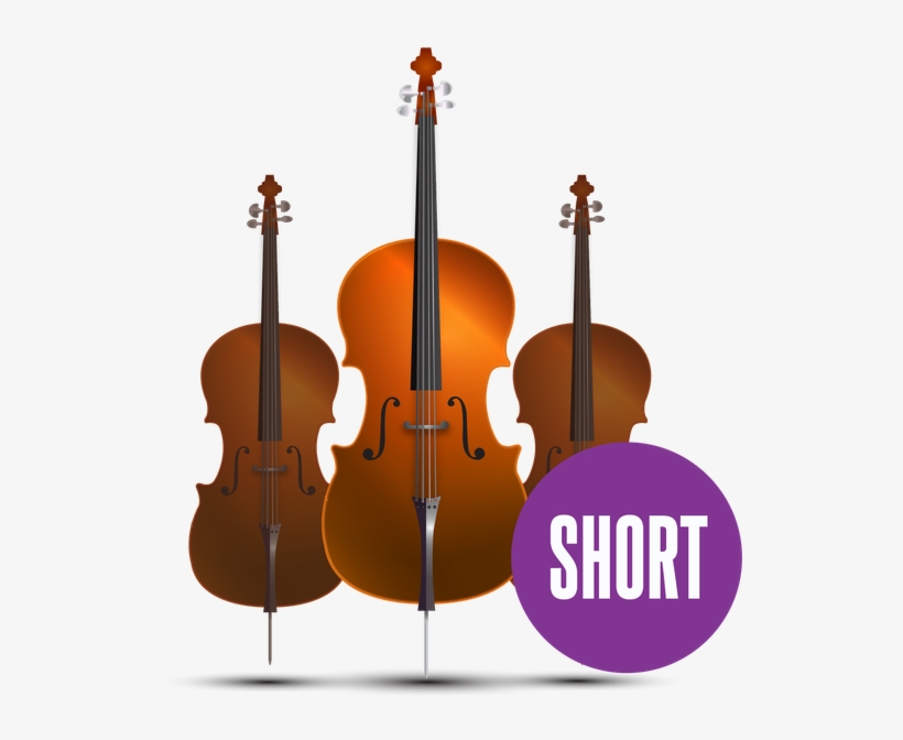 Orchestral Cello Short - Viola, transparent png #2177273