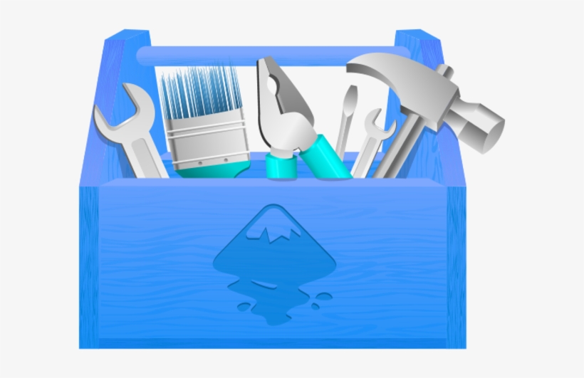 Tool Box - Blue Tool Box Clipart, transparent png #2177365