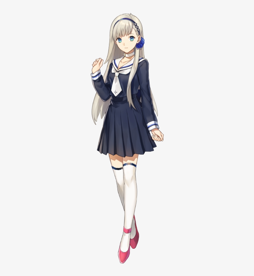 Anime Girl - Anime Girl School Uniform, transparent png #2177455