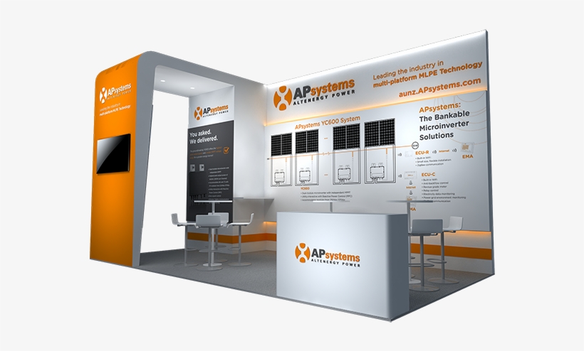 Join Apsystems At Our Enhanced, Interactive Booth 2738, - Photovoltaics, transparent png #2177555